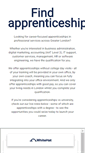 Mobile Screenshot of findapprenticeships.com